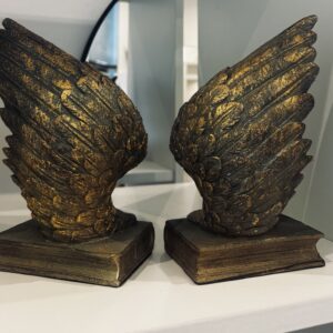 Escultura/ Apoya Libro  Alas Tadeo