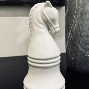 Adorno Chad Horse White Ajedrez 28*8