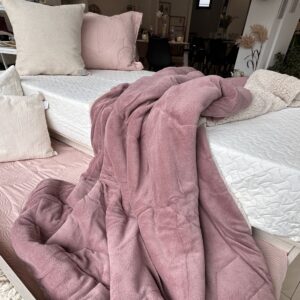 Acolchado Corderito Twin Rosa Dior