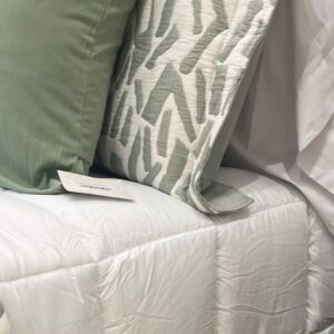 Acolchado Microfibra Brescia Super Twin Blanco