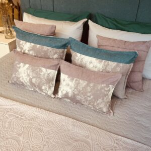Cubrecama Portuguesa Montblanc Memory Malva Full