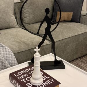 Adorno Namibia White Ajedrez 28*8
