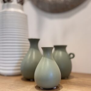 Florero Green Iii Ceramica 7*6*10cm