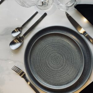 Plato Postre Grey 21cm