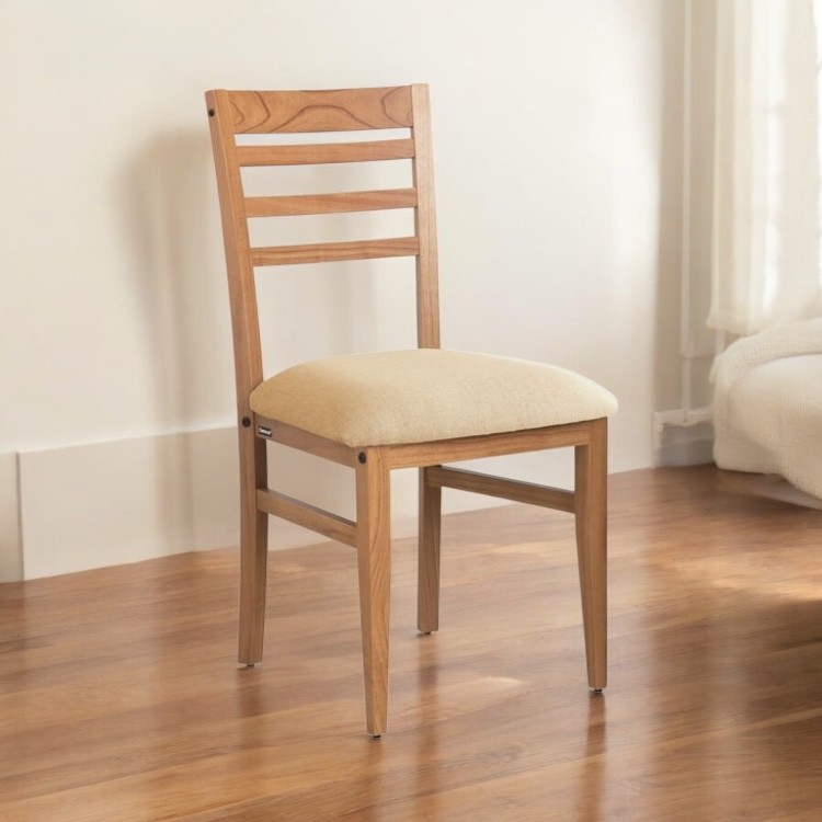Silla Ana  048*056*092 (Asiento 52cm) Lustre Roble - Image 2