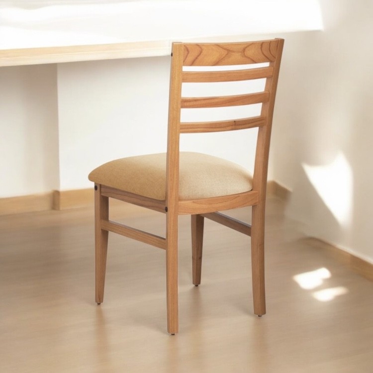 Silla Ana  048*056*092 (Asiento 52cm) Lustre Roble - Image 6